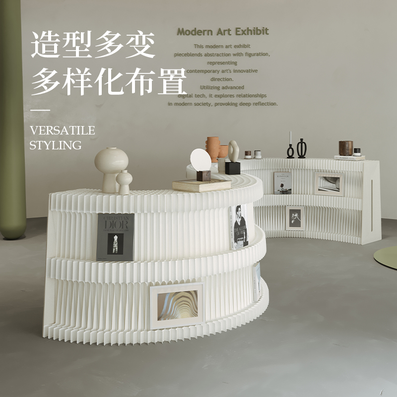 Home Decor Brochure - Estante dobrável para jornal, prateleira para