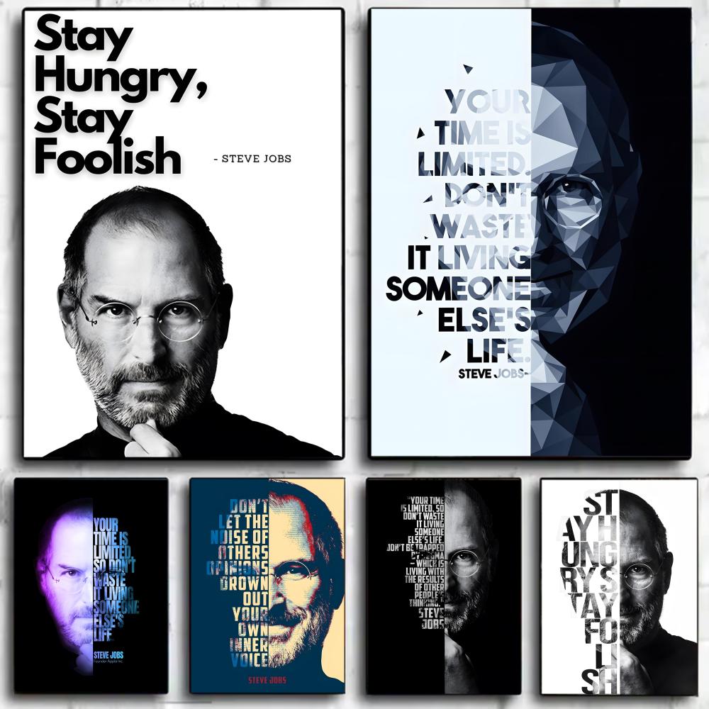 Home Decor Jobs - S_Steve J_Jobs Citações de Sucesso Pôster