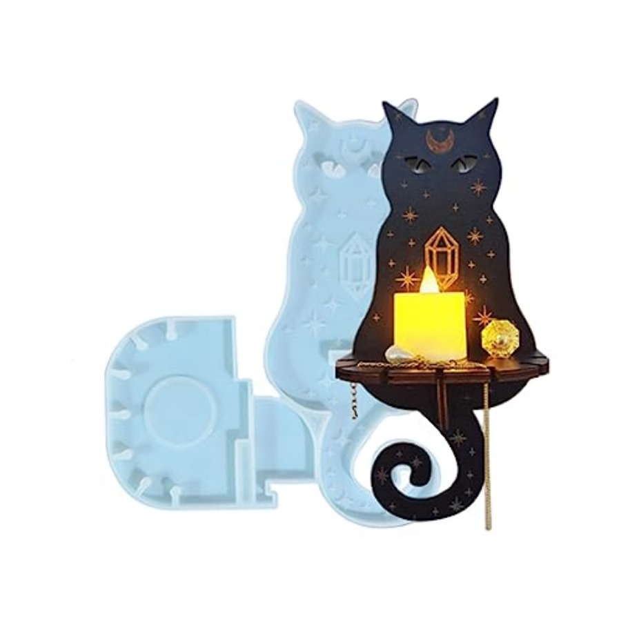Home Decor On Wall - Moldes de Silicone para Resina, Moldes