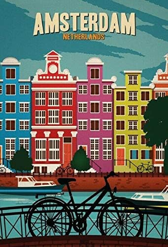 Home Decor Netherlands - Placa de Metal Vintage Chique para