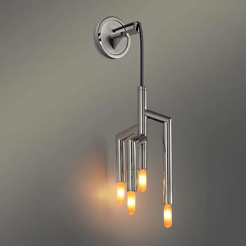 Home Decor White - Luminárias de Parede Cromadas para Decoração