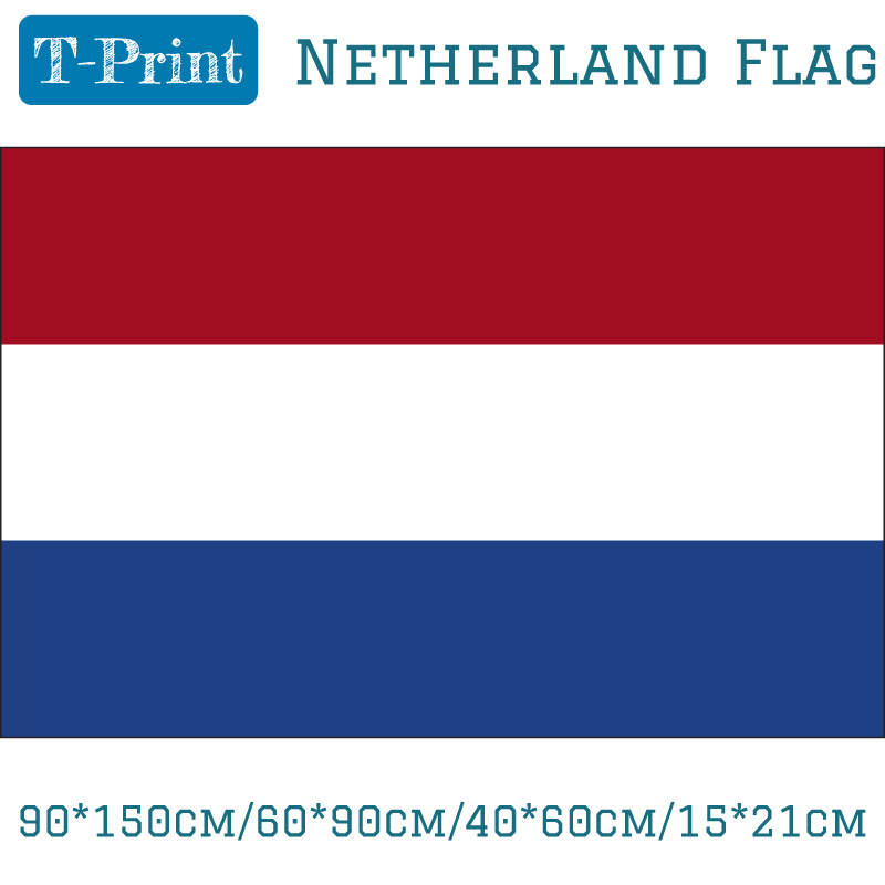 Home Decor Netherlands - Novo 3x5 pés grande netherland bandeira