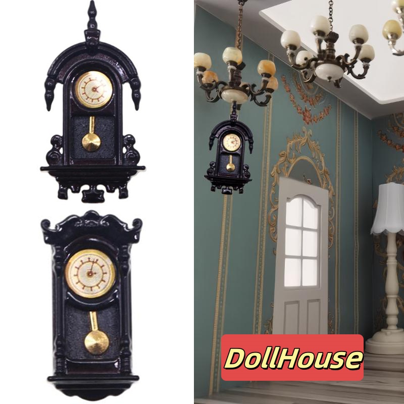 Home Decor Simulator - 1/12 casa de bonecas simulação vintage