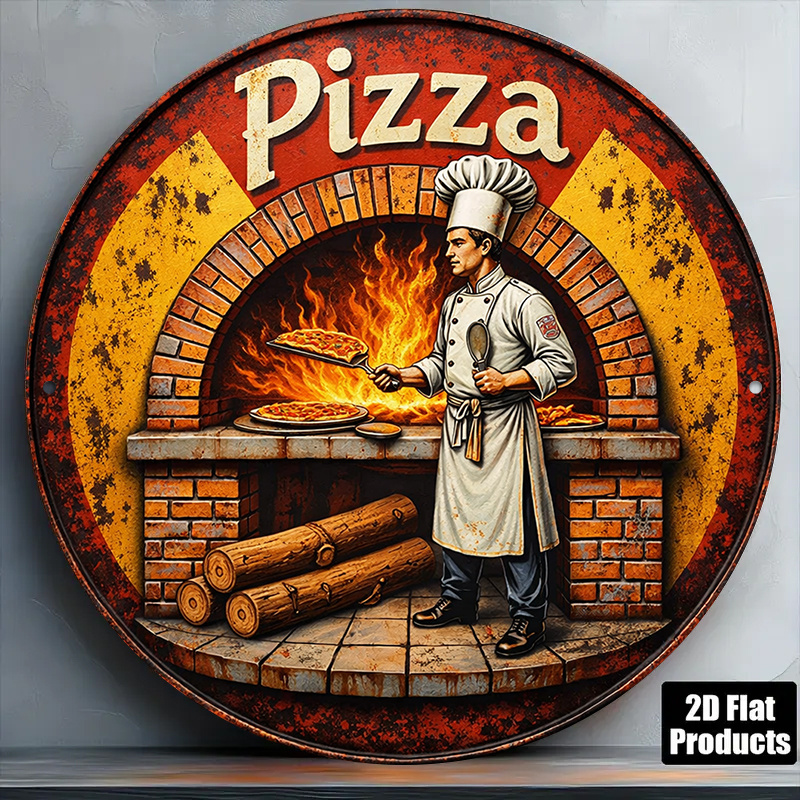 Home Decor Kolkata - Placa de Metal Retrô 2D, Arte