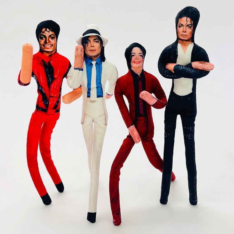 Home Decor Niche - Boneco de Pelúcia Articulado Michael Jackson
