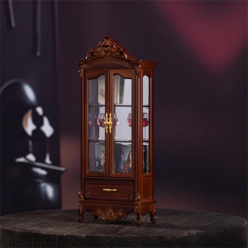 Home Decor Simulator - 1/12 casa de bonecas simulação vintage
