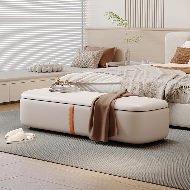 Home Decor Furniture - Nordic armazenamento pé fezes salão pufe