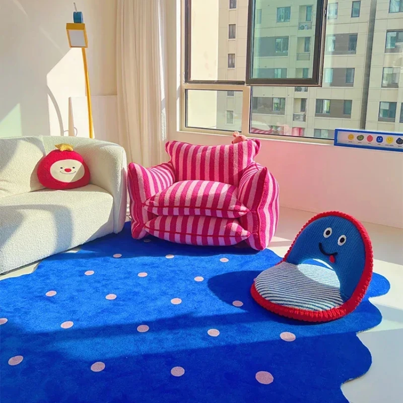 Home Decor Ig - Klein azul irregular decorativo sala de
