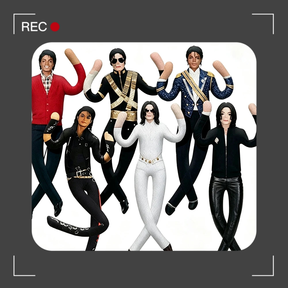 Home Decor Niche - Boneco de Pelúcia Articulado Michael Jackson:
