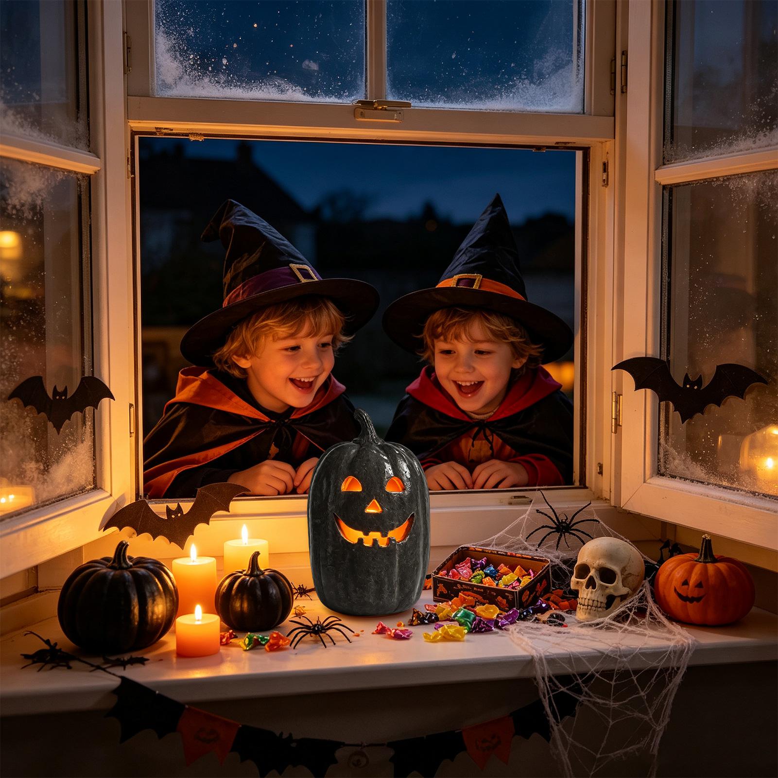 Artesanato de Abóboras de Hall - Home Decor Halloween avaliação e preço
