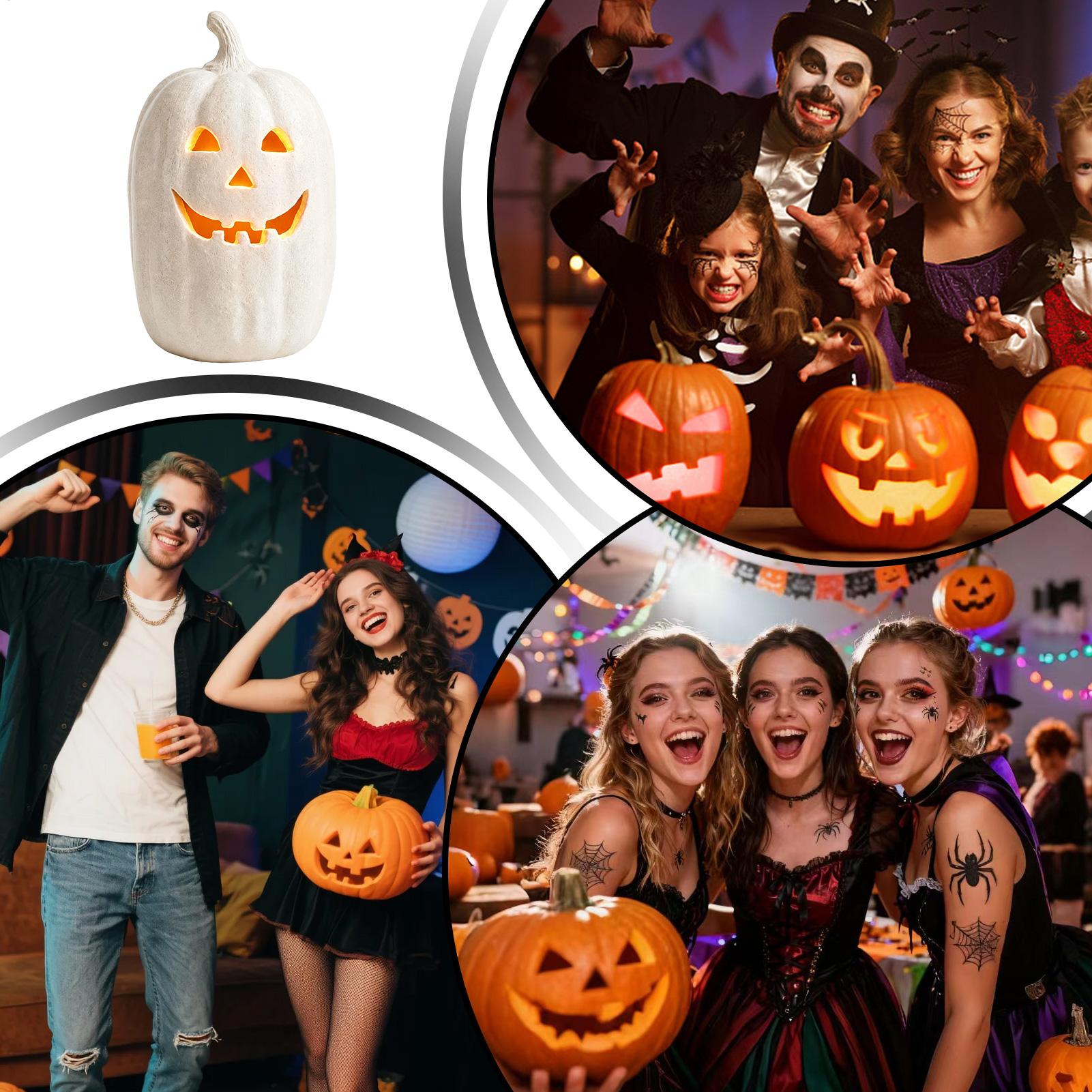Artesanato de Abóboras de Hall - Home Decor Halloween avaliação e preço