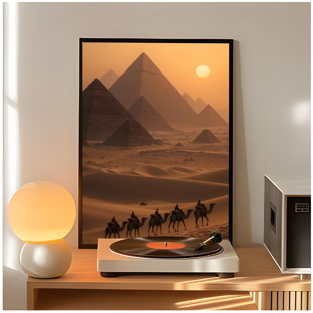 Pôster das Pirâmides do Egito, - Home Decor Egypt avaliação e preço