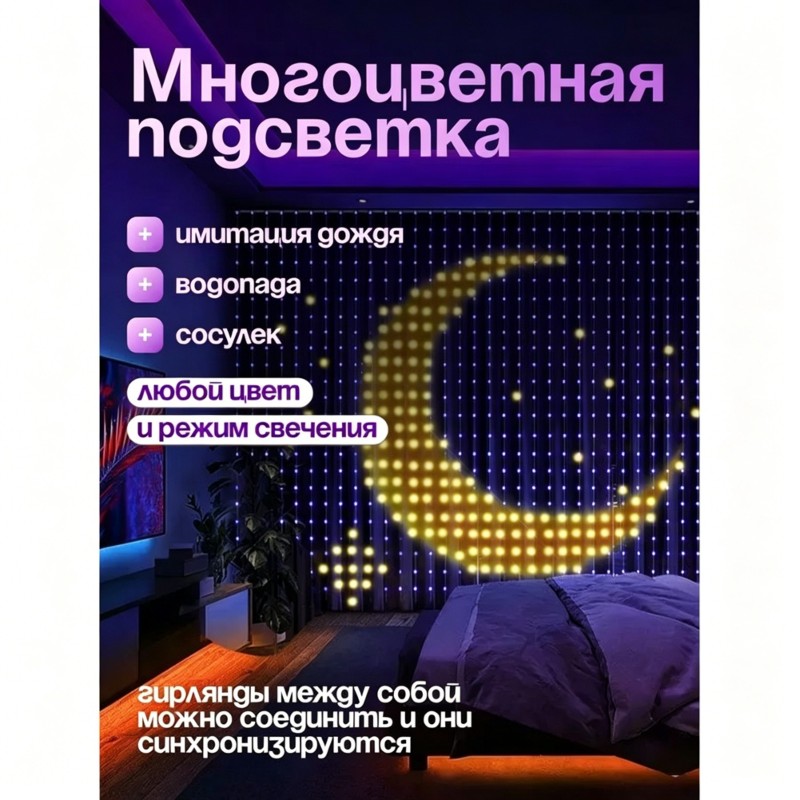 Luzes de Cortina LED Inteligen - Home Decor Color Trends 2025 avaliação e preço