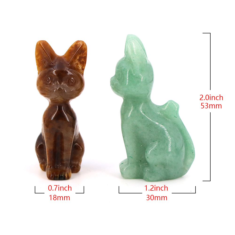 Pedra natural estátua de gato  - Home Decor Egypt avaliação e preço