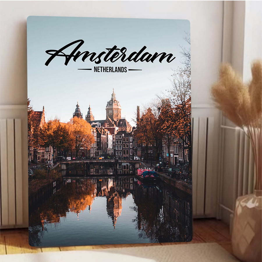 Amsterdam holanda paisagem urb - Home Decor Netherlands avaliação e preço