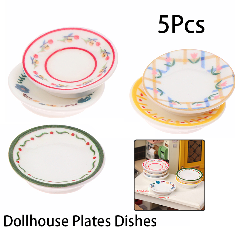 5 pçs 1/12 casa de bonecas min - Home Decor Kolkata avaliação e preço