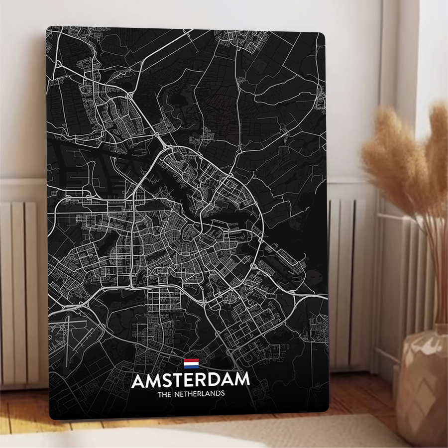 Mapa da cidade personalizado d - Home Decor Netherlands avaliação e preço