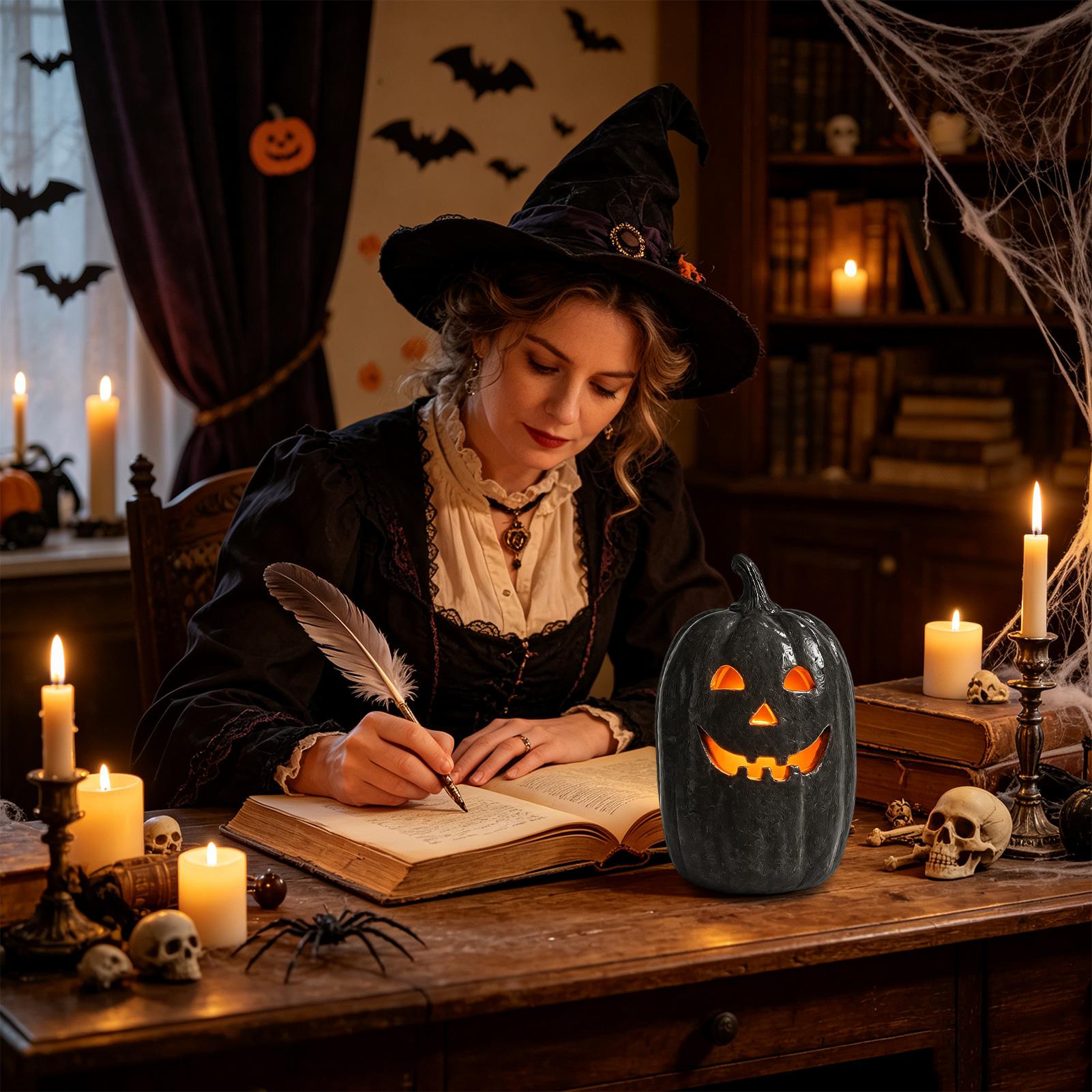 Lanternas de Abóbora Artesanai - Home Decor Halloween avaliação e preço
