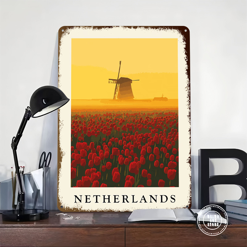 Pôster impresso com estampa de - Home Decor Netherlands avaliação e preço