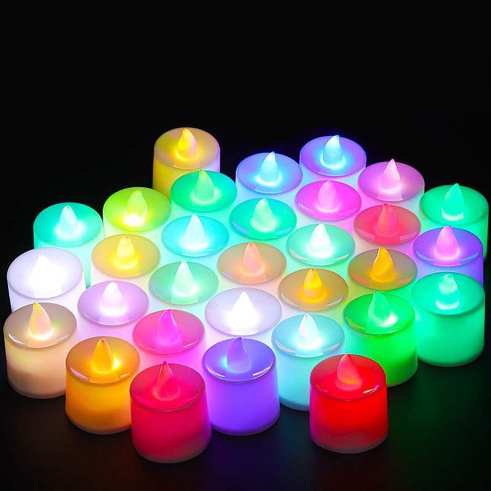 12pçs mini luzes de vela led,  - Home Decor White avaliação e preço