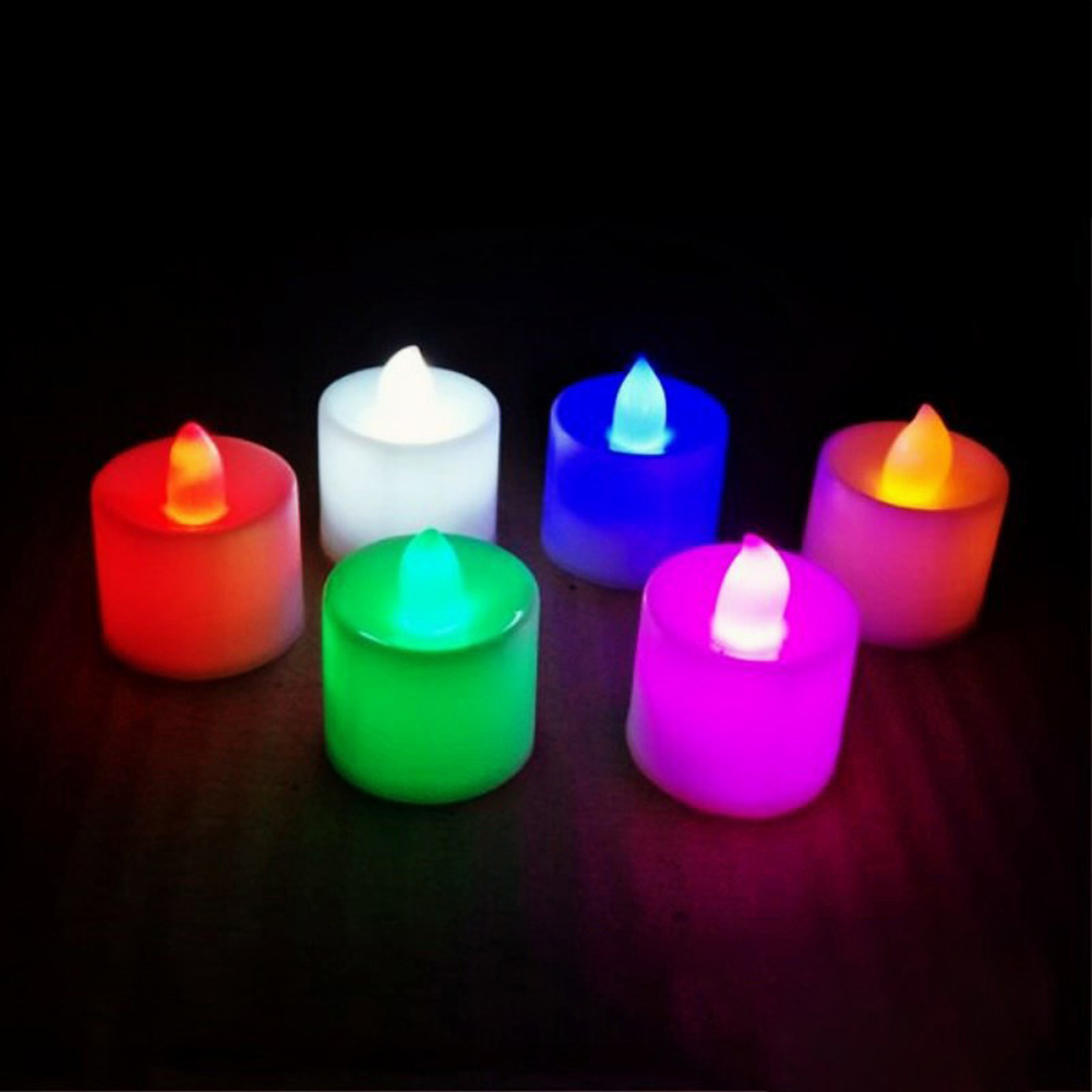 12pçs mini luzes de vela led,  - Home Decor White avaliação e preço