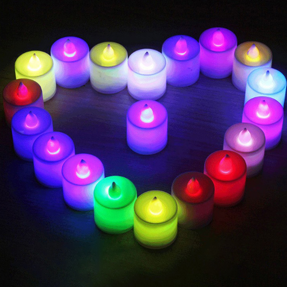 12pçs mini luzes de vela led,  - Home Decor White avaliação e preço