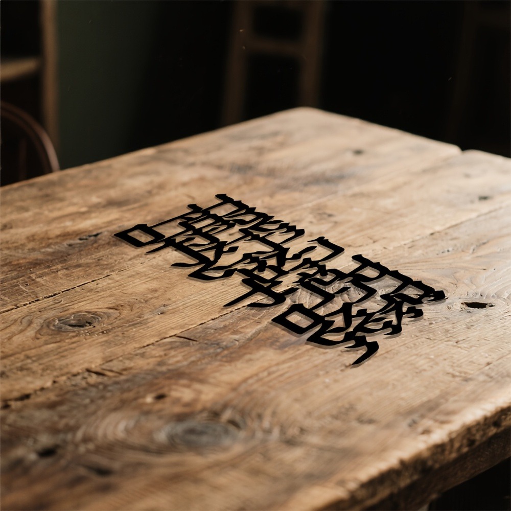 CIFBUY Arte de Parede em Metal - Home Decor In avaliação e preço