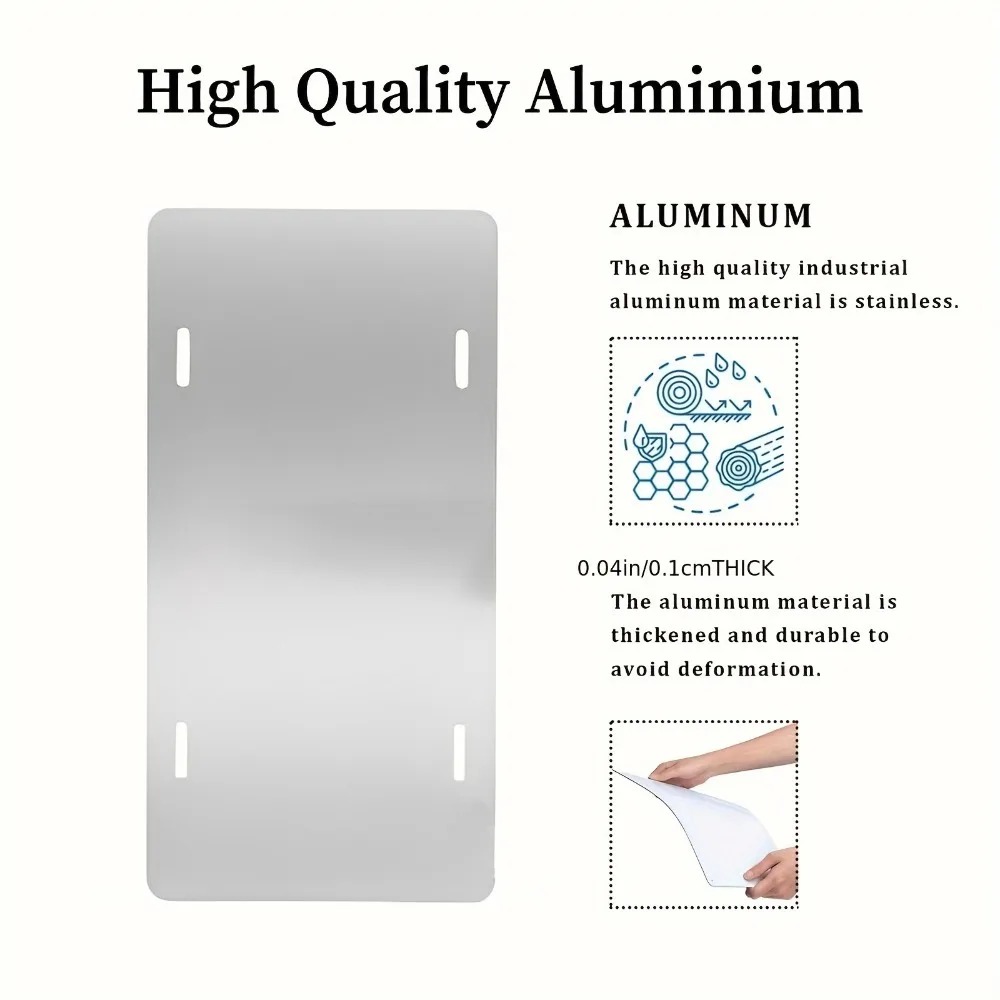 [2D Plano] Placa de Metal Pers - Home Decor White avaliação e preço