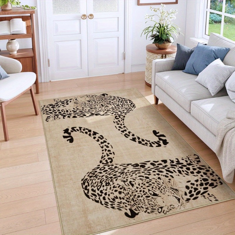 Tapete para sala de estar leop - Home Decor Ig avaliação e preço