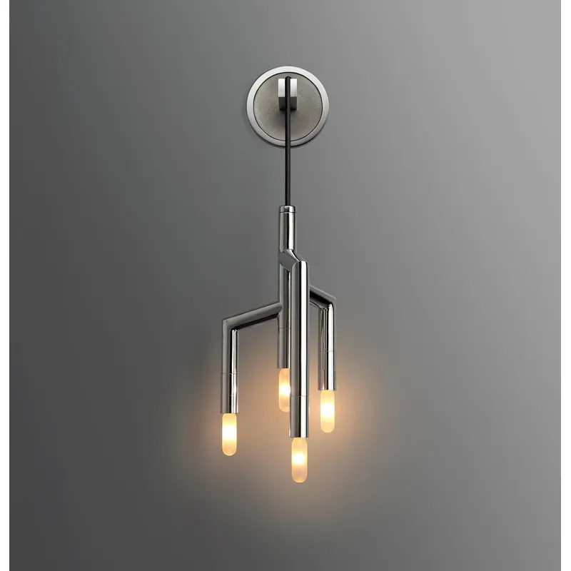 Luminárias de Parede Cromadas  - Home Decor White avaliação e preço
