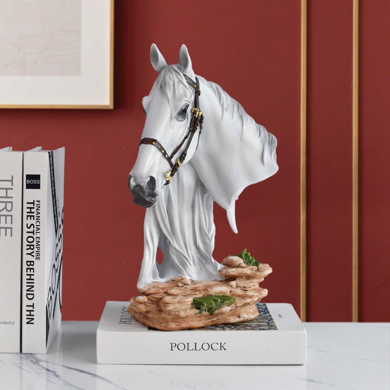 Estátua de Cavalo de Resina Es - Victory Home Decor avaliação e preço