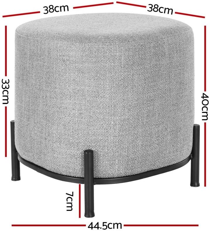 **/otoman, banquinho redondo p - Home Decor Furniture avaliação e preço