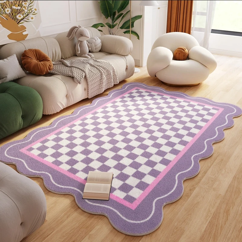 Tapetes Modernos Xadrez para S - Home Decor Ig avaliação e preço