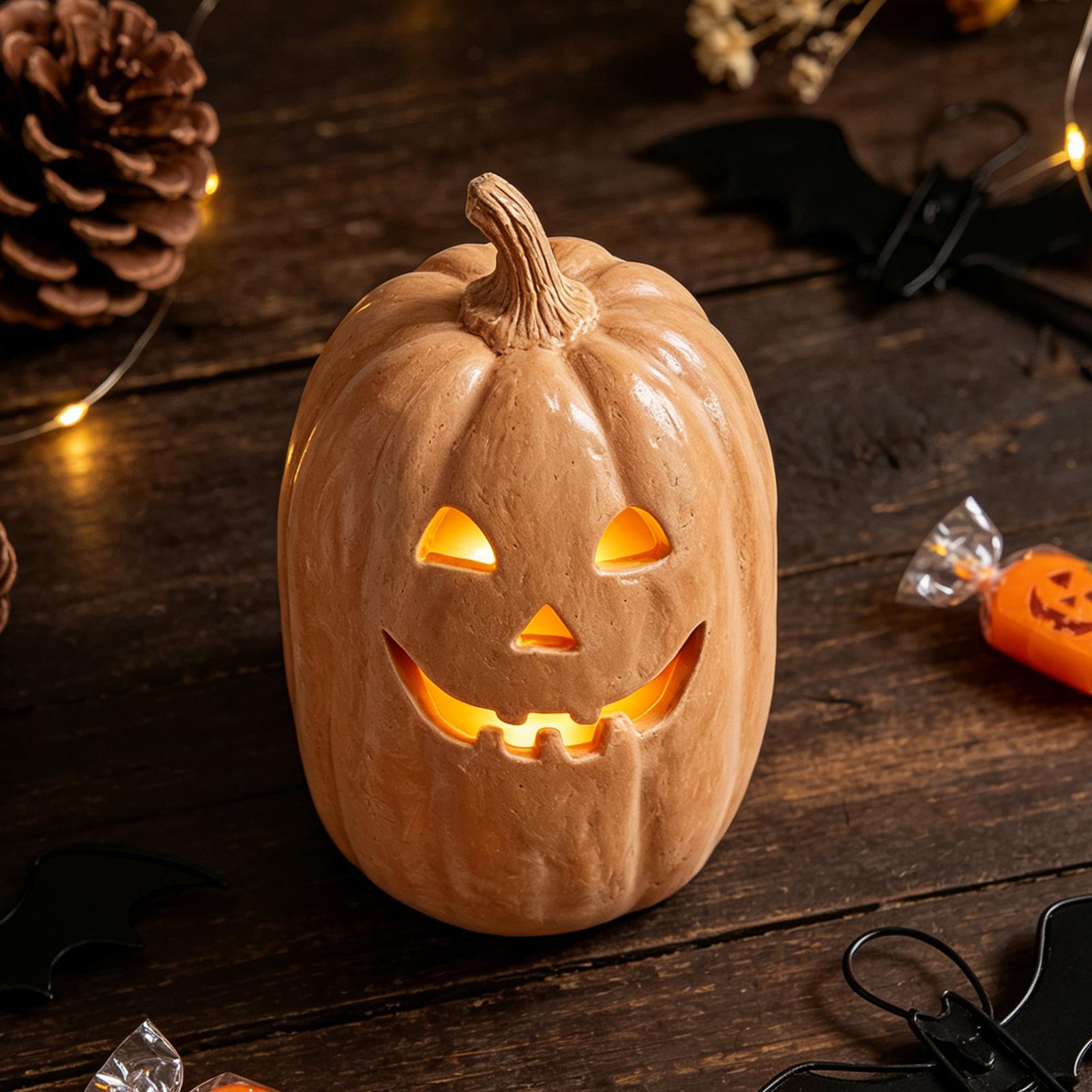 Artesanato de Abóboras de Hall - Home Decor Halloween avaliação e preço