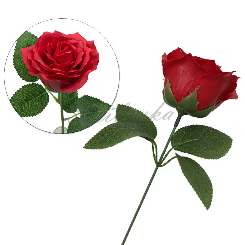 Spilewka-Artificial Roses Flor - Home Decor Halloween avaliação e preço