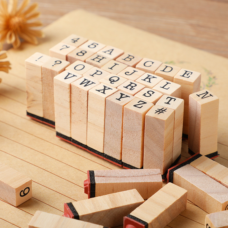 Conjunto De Selos Assorted Diá - Wooden Letter Sign avaliação e preço