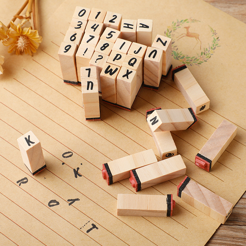 Conjunto De Selos Assorted Diá - Wooden Letter Sign avaliação e preço