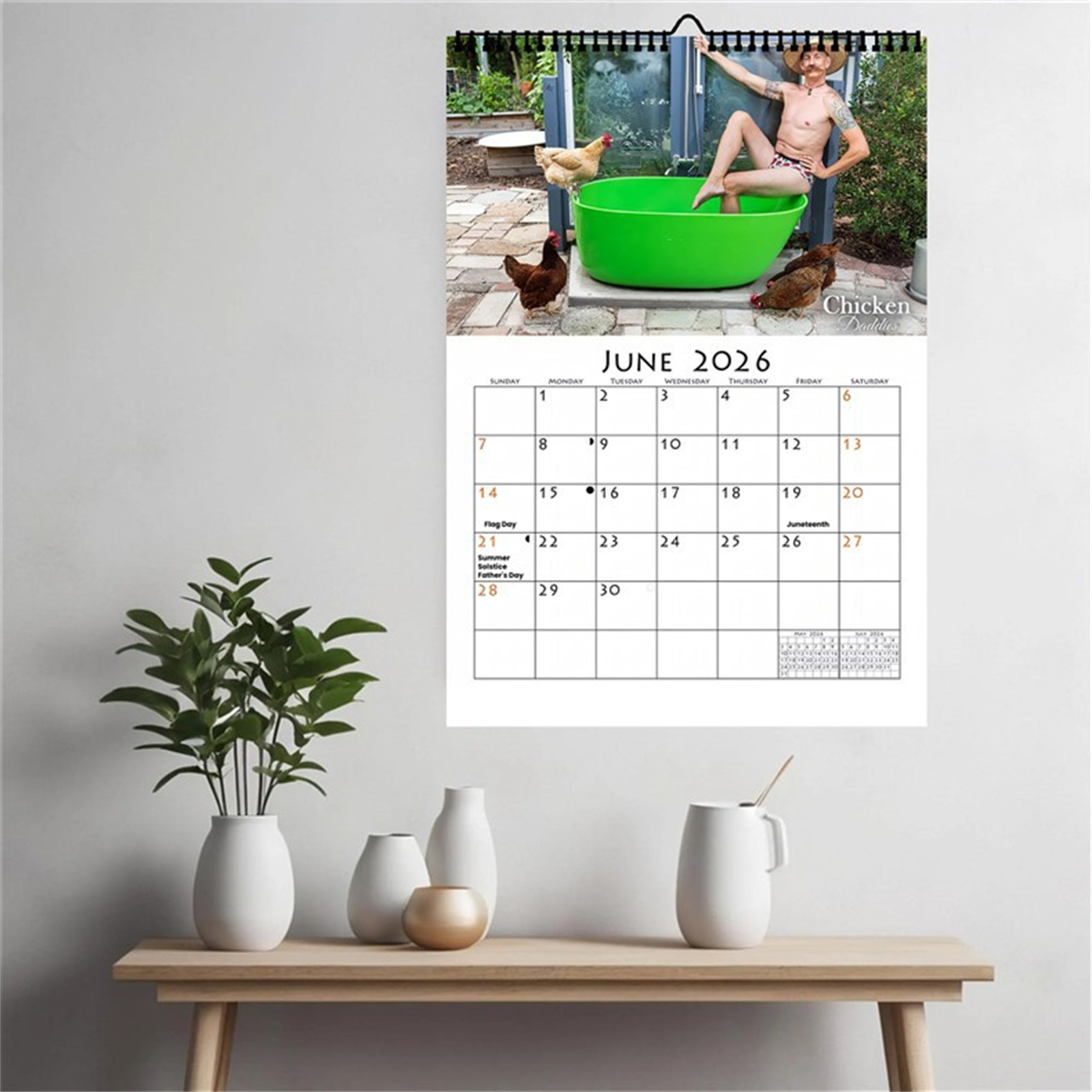 2026 engraçado frango papai ca - Home Decor White avaliação e preço