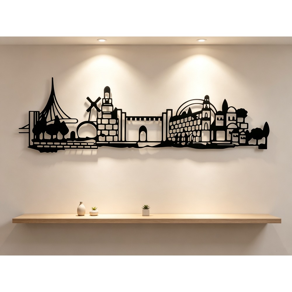 CIFBUY Arte de Parede em Metal - Home Decor In avaliação e preço