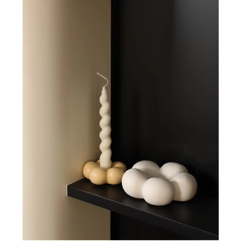 Suporte para Velas em Porcelan - Home Decor White avaliação e preço