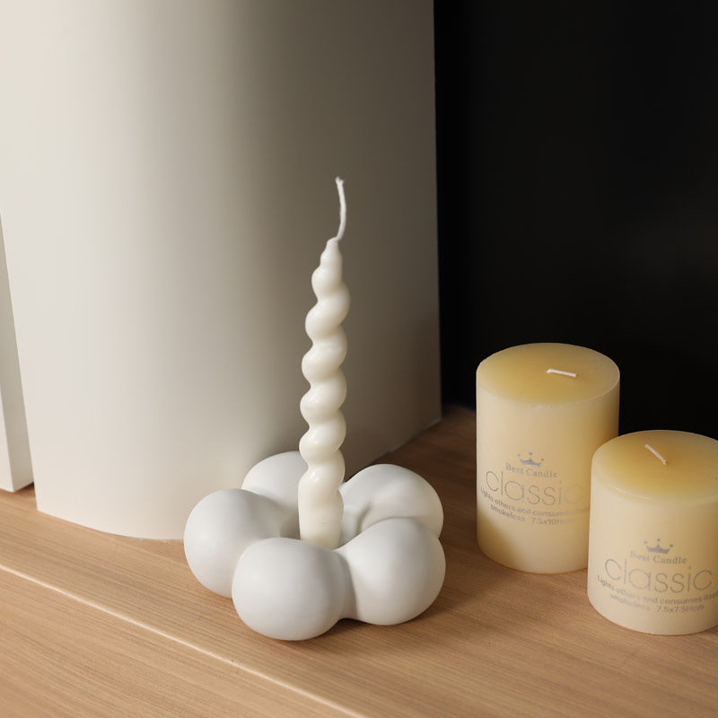Suporte para Velas em Porcelan - Home Decor White avaliação e preço