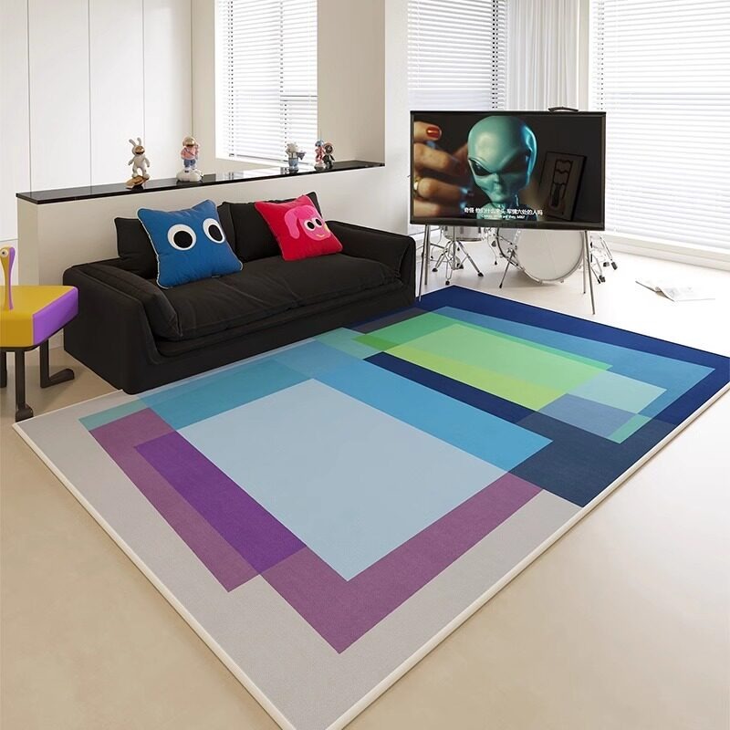 Tapete Abstrato com Estampa Co - Home Decor Ig avaliação e preço