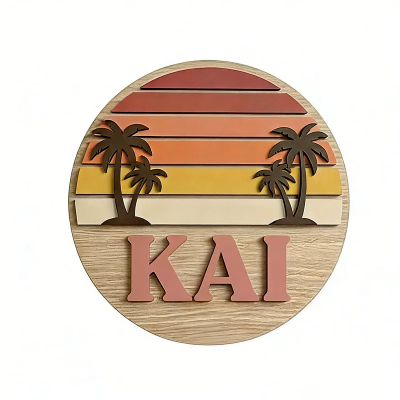 Placa de Madeira Personalizáve - Wooden Letter Sign avaliação e preço