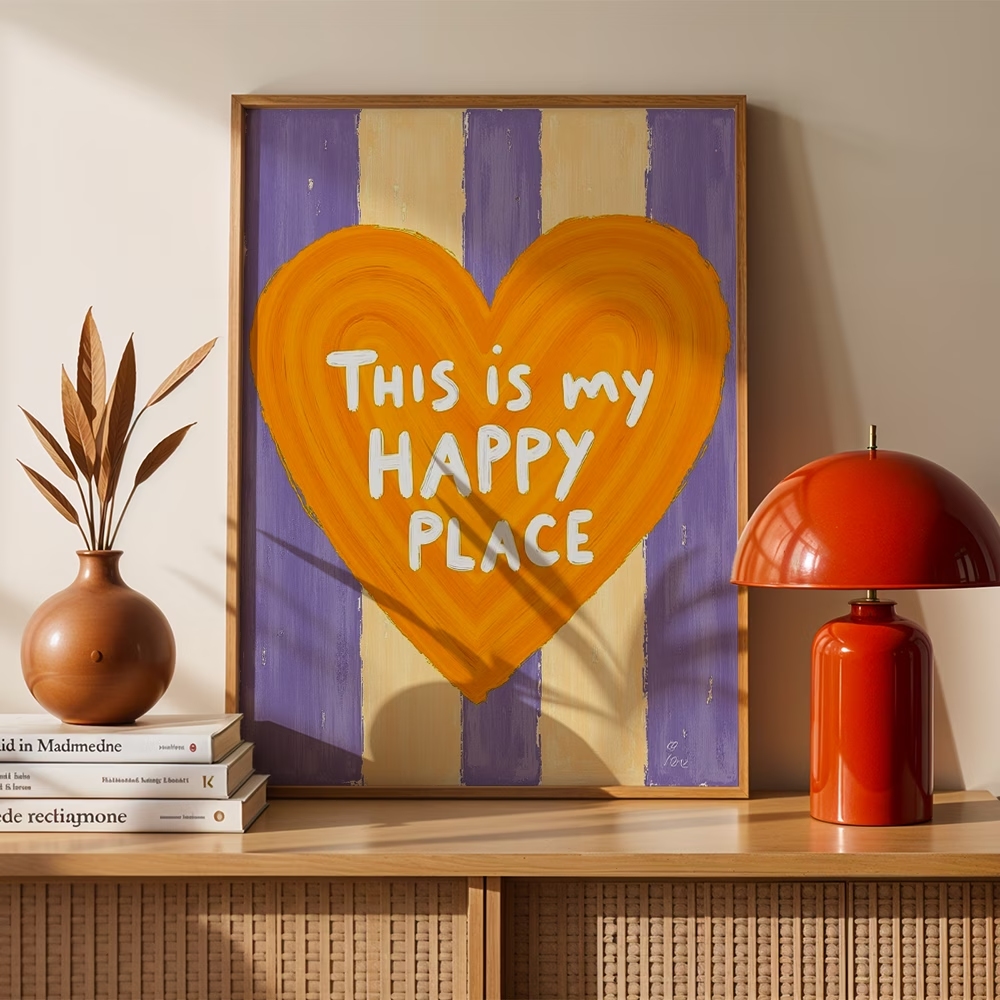 Arte de parede moderna e retrô - Home Decor On Wall avaliação e preço