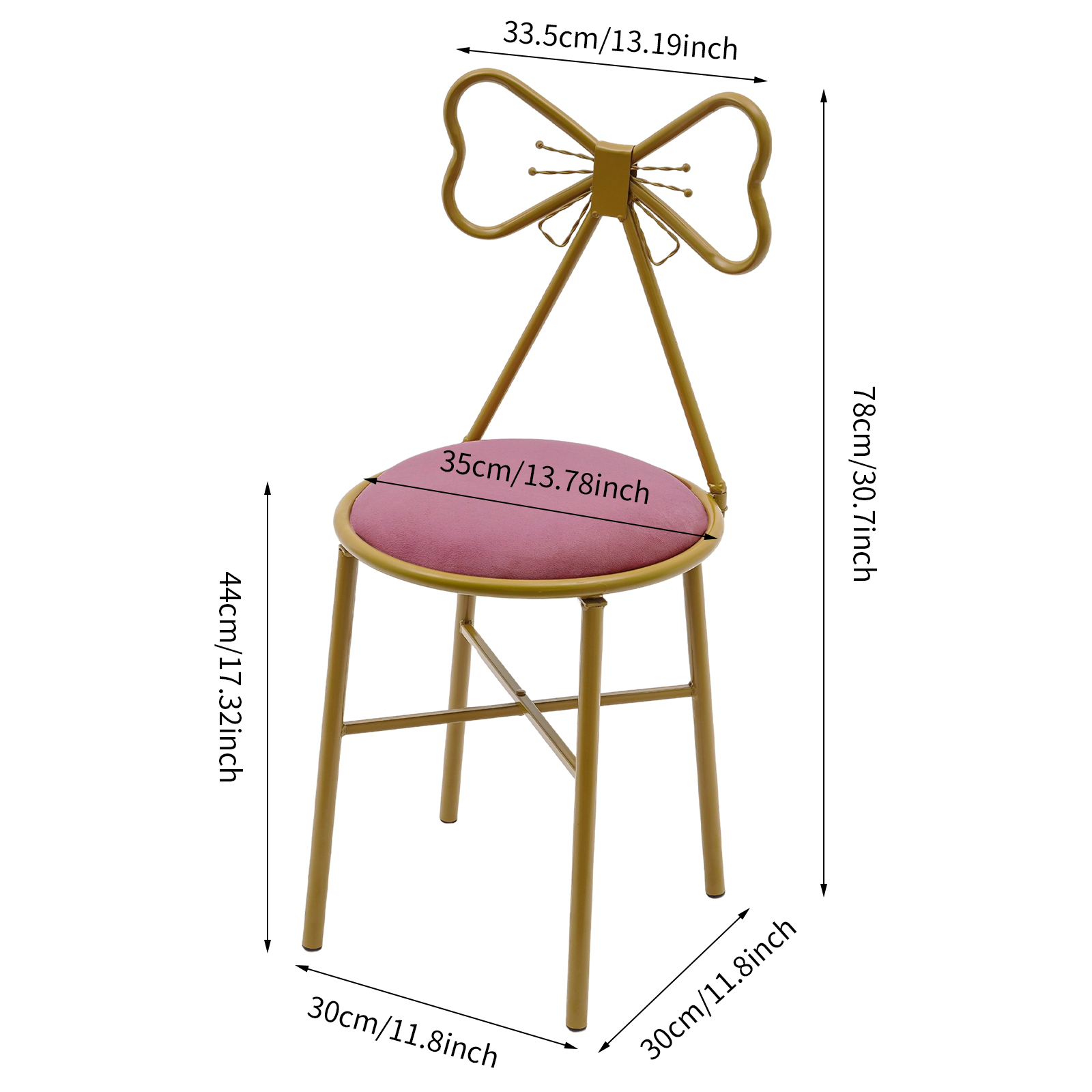 Cadeira de Maquiagem com Encos - Home Decor Furniture avaliação e preço