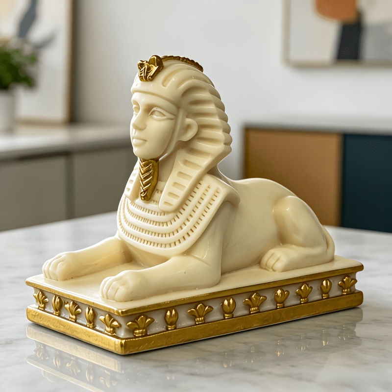 Estátua de Resina Esfinge Egíp - Home Decor Egypt avaliação e preço