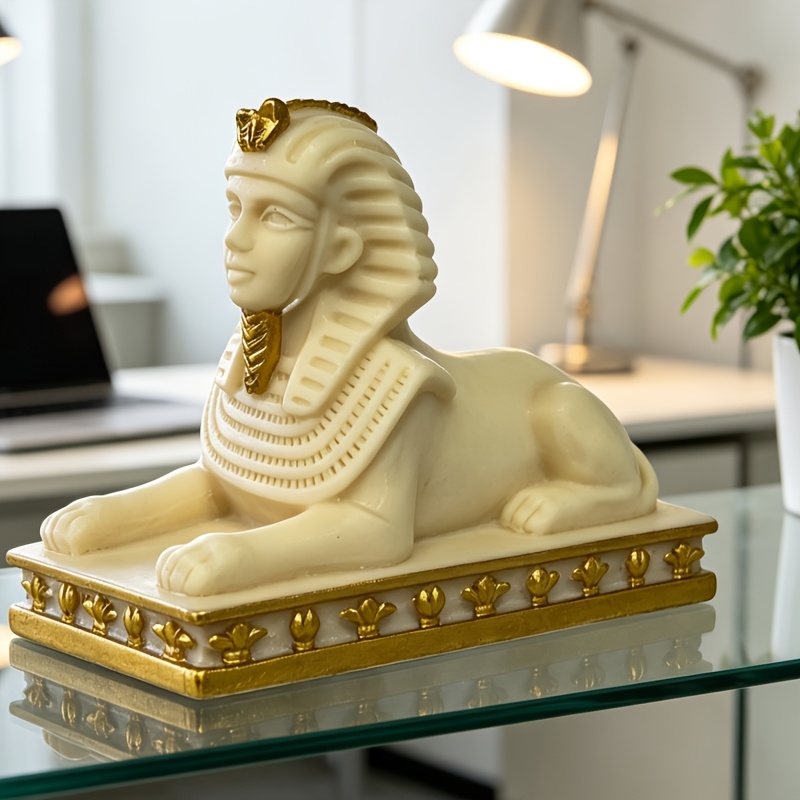 Estátua de Resina Esfinge Egíp - Home Decor Egypt avaliação e preço