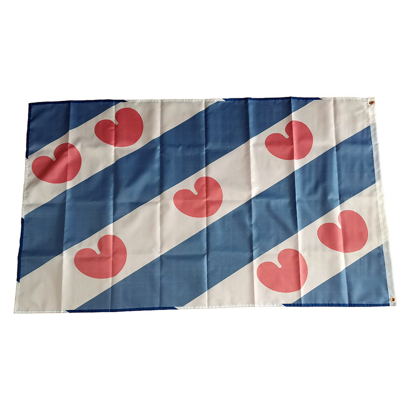 Bandeira da Friesland Holanda  - Home Decor Netherlands avaliação e preço