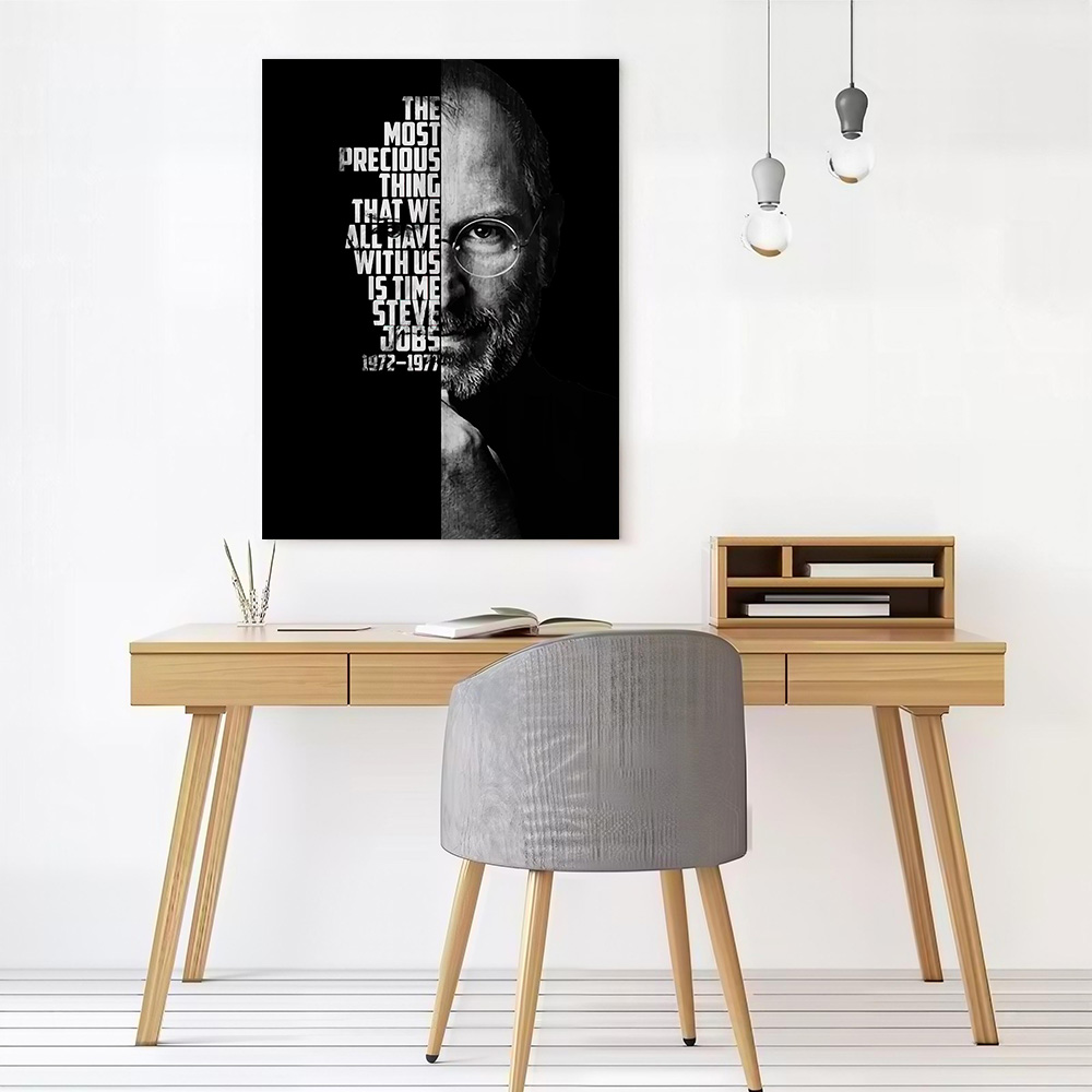 Pôster de lona Steve Jobs, art - Home Decor Jobs avaliação e preço