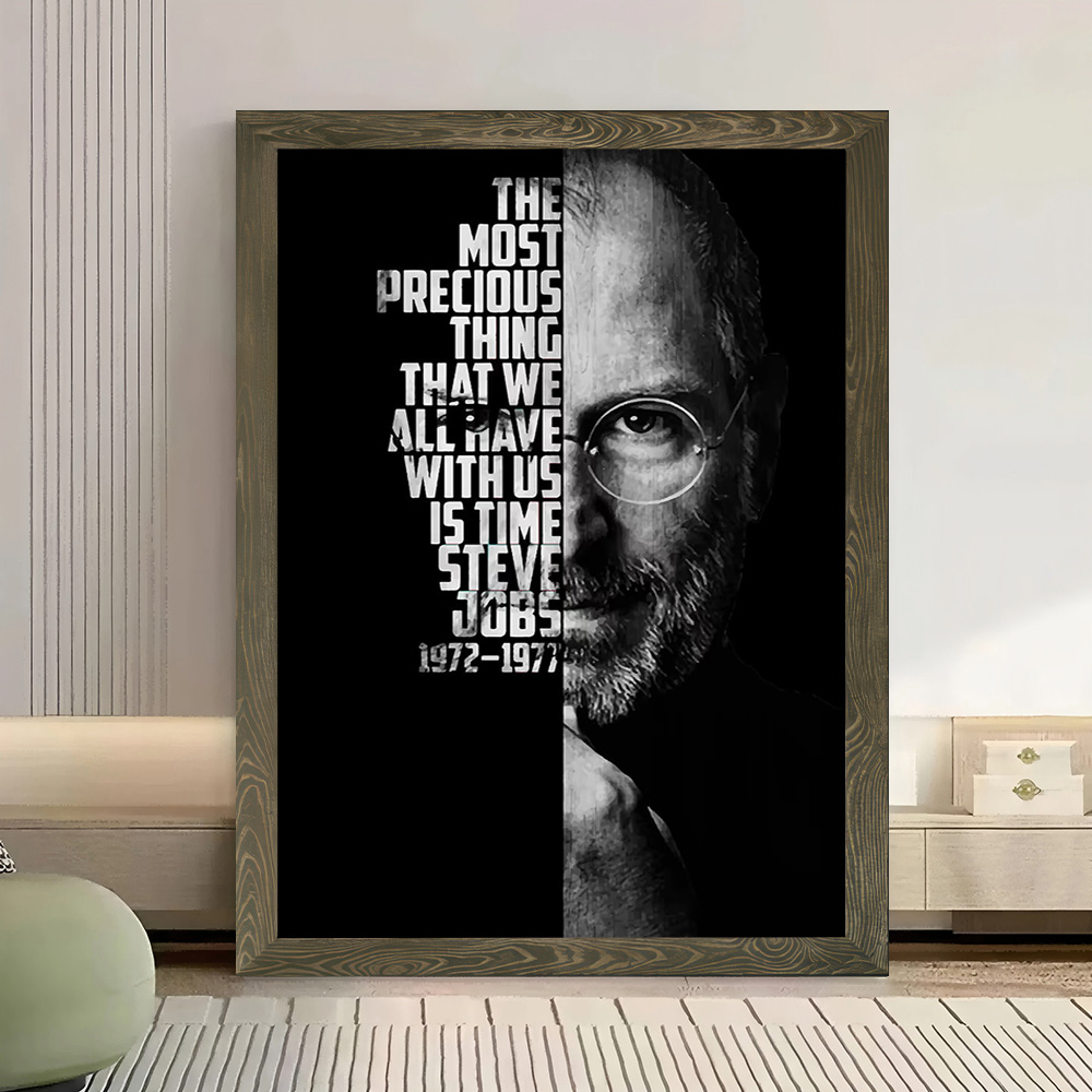 Pôster de lona Steve Jobs, art - Home Decor Jobs avaliação e preço